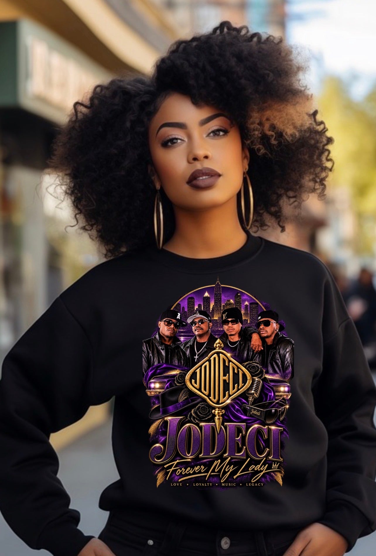 90s R&B Jodeci-Inspired Sweatshirt