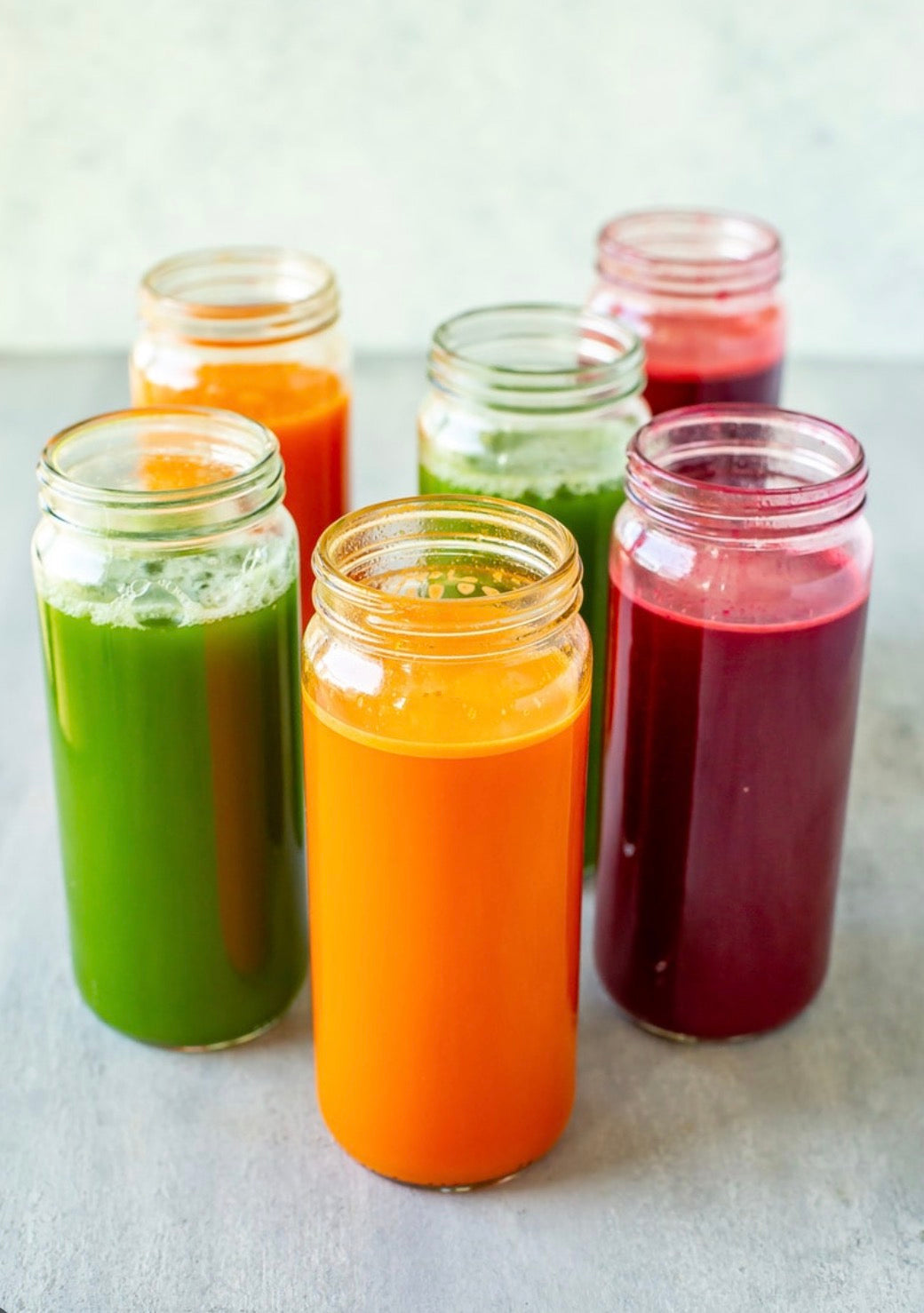 Cold pressed juice reset